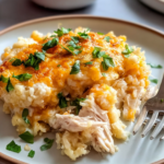 Healthy Chicken Cauliflower Rice Casserole