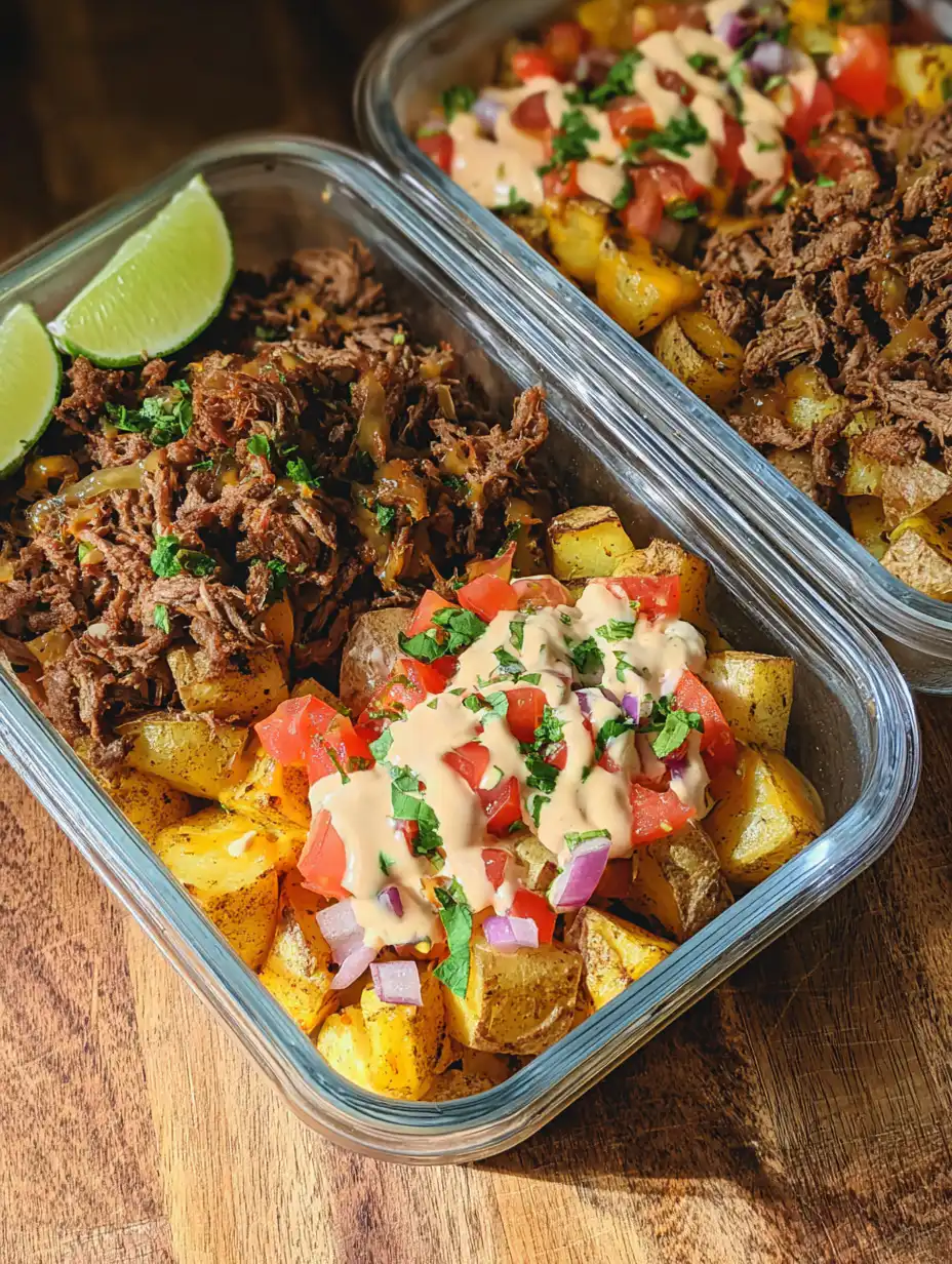 Loaded Potato Taco Bowls
