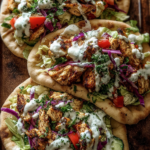 Sheet Pan Chicken Pitas