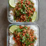 Teriyaki Ground Turkey Bowl