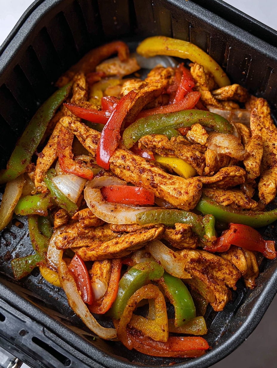Air Fryer Chicken Fajitas