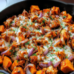 BBQ Chicken Sweet Potato Skillet