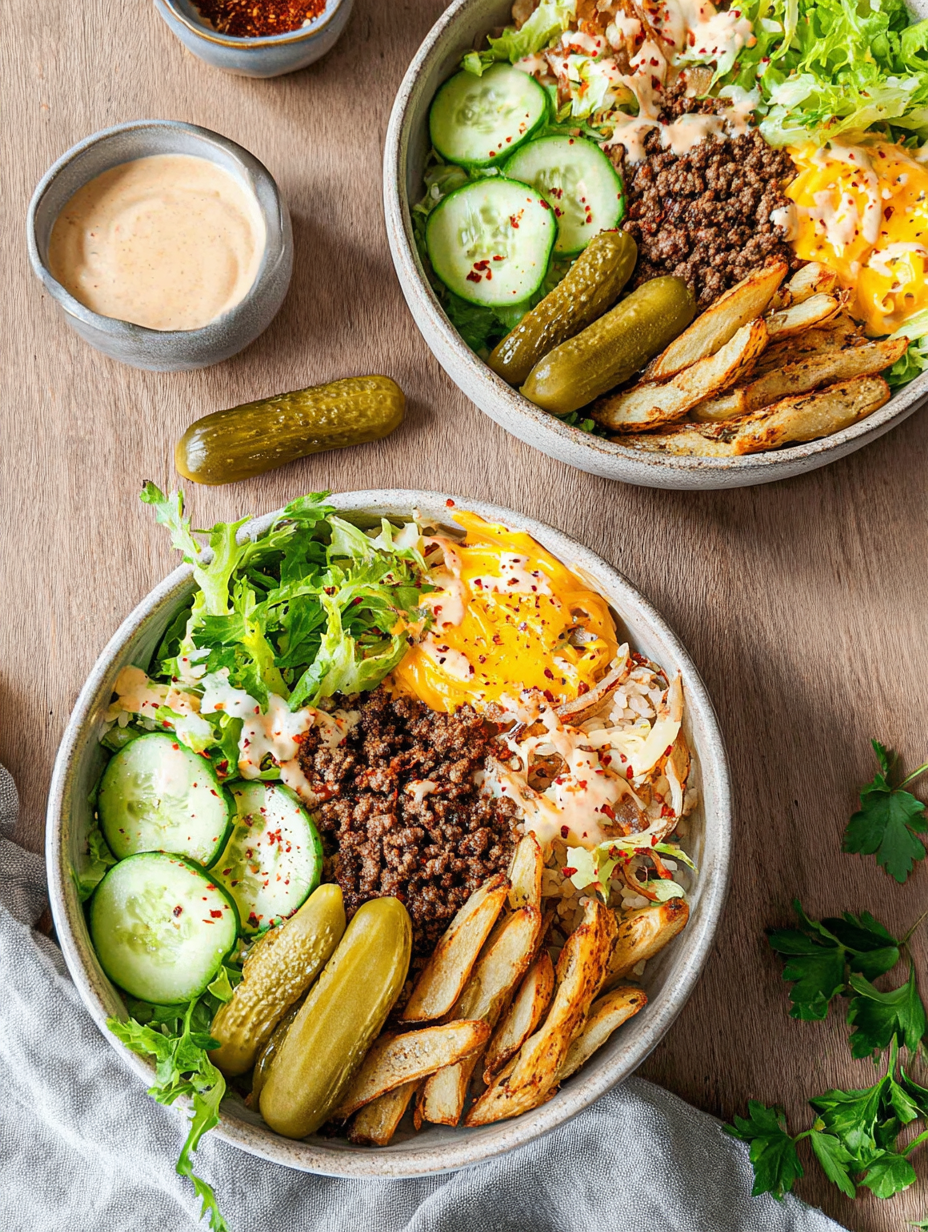Burger Bowls
