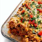 Chicken Burrito Casserole