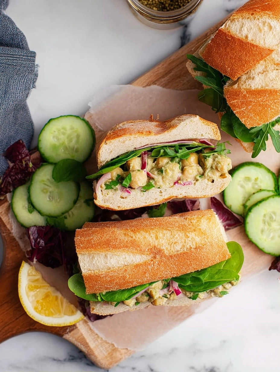 Chickpea Salad Sandwich