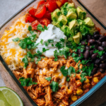 High-Protein Chicken Enchilada Bowls