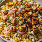 High Protein Chicken Street Corn Salad