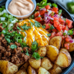 Loaded Potato Taco Bowl