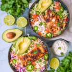 Low Carb Fish Taco Bowls