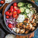 Low-Carb Greek Chicken Bowls (Keto, Gluten-Free)