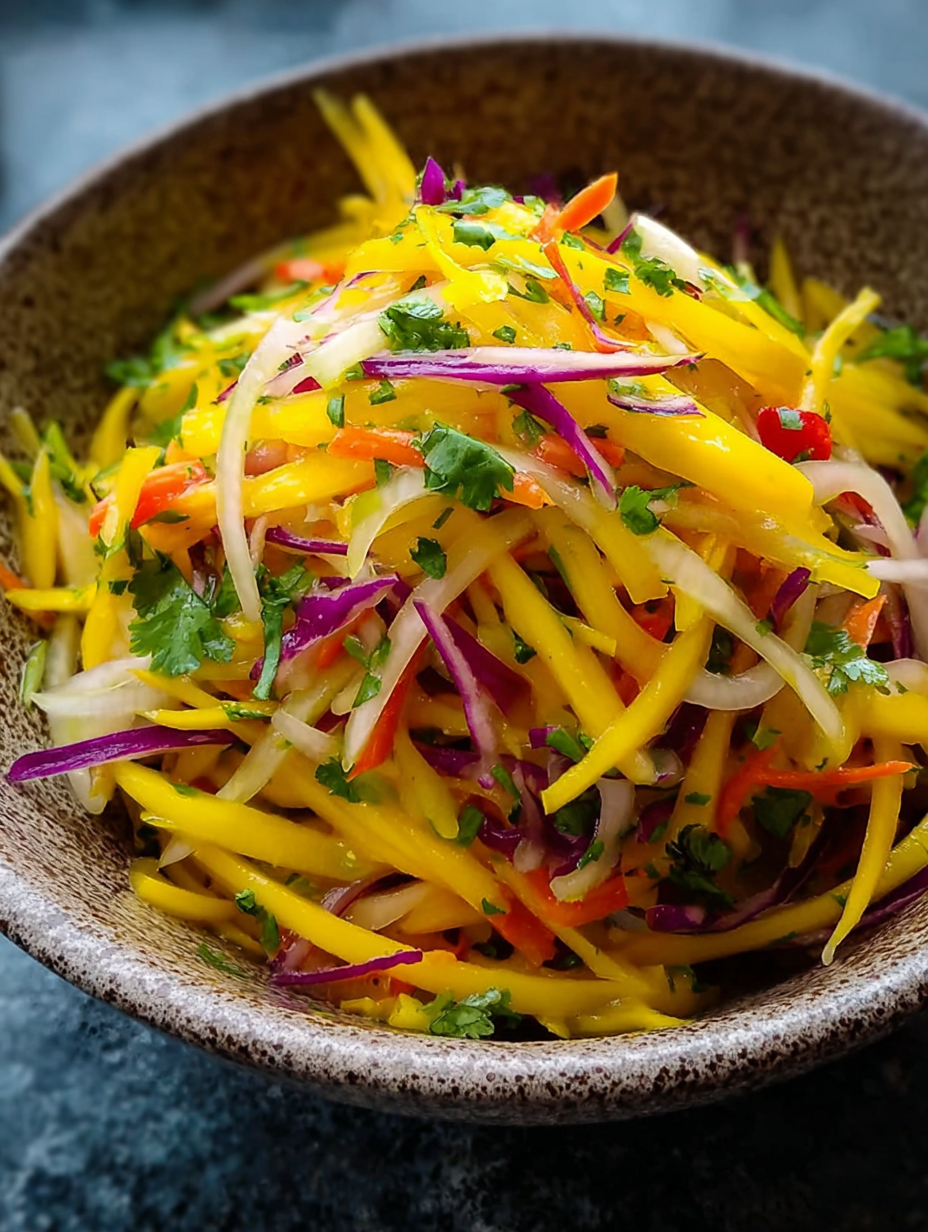 Mango Slaw Salad