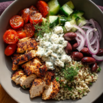 Mediterranean Chicken Bowls