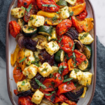 Roasted Mediterranean Vegetables and Halloumi