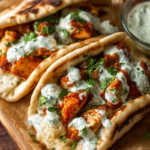Sheet Pan Chicken Pitas with Herby Ranch