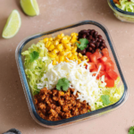Turkey Taco Salad Bowls