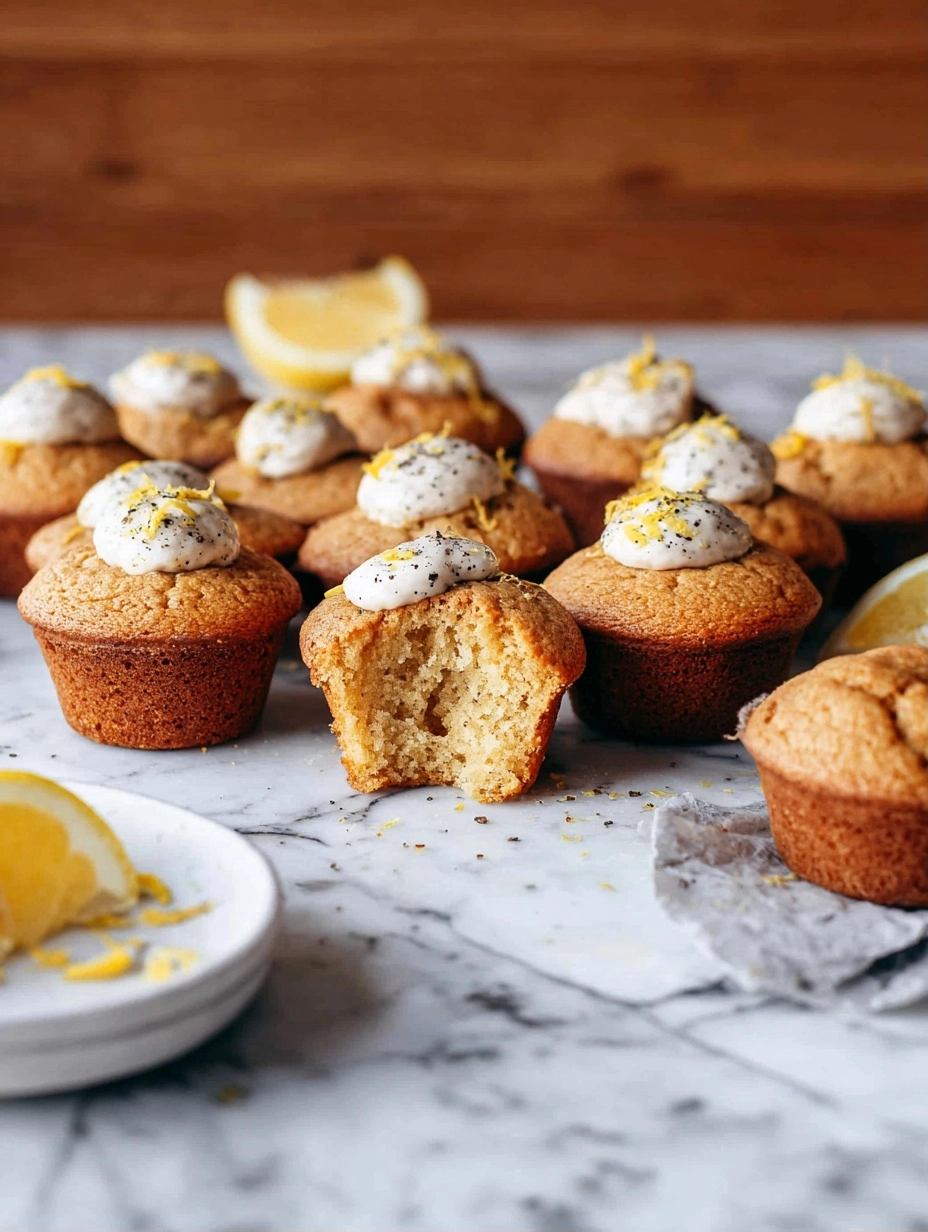 Vegan Lemon Muffins
